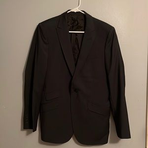 J.Lindbergh Mens Suit Jacket, Black size 48R